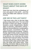 What Was It Like In Noah's Day Compared To Today?