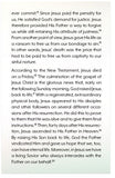 A Summary Of The Gospel Of Jesus Christ