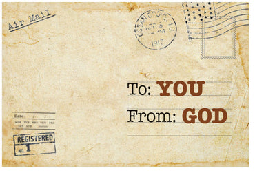 To: You, From: God