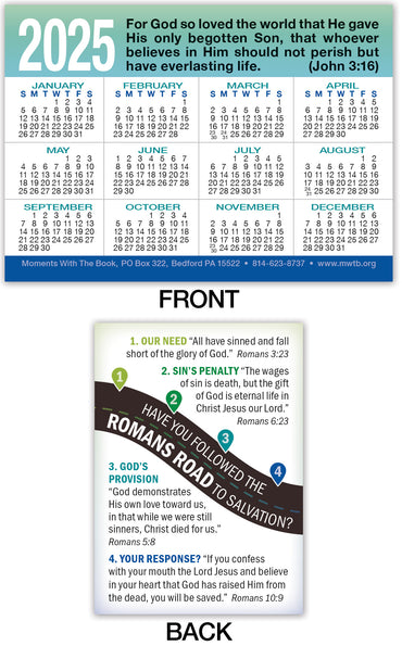 2025 Calendar Card: Romans Road