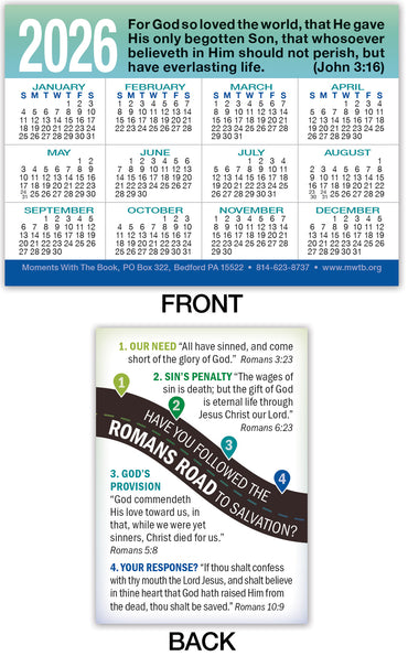 2026 Calendar Card: Romans Road