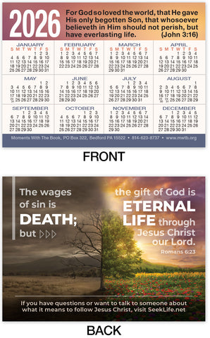 Calendar Card: The Gift of God