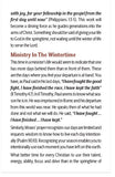 The Seasons of Ministry