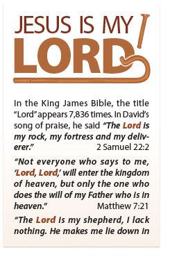 Jesus Is My Lord