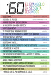Sixty Second Gospel (Postcard, Spanish)