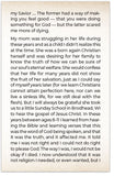 The Reason For The Hope That Is In Me