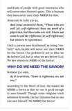 Have You Ever Wondered Why You Need Jesus Christ?