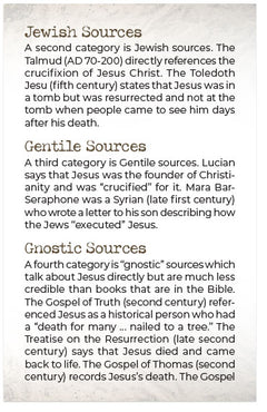 Historical Evidence for the Death and Resurrection of Jesus Christ ...