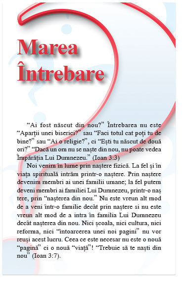 The Big Question (Romanian) (Preview page 1)