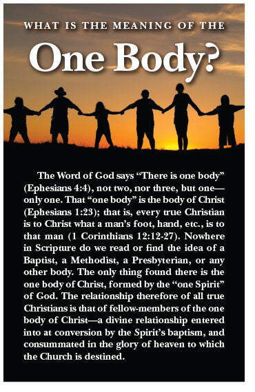 What is the Meaning of the One Body? (KJV) (Preview page 1)