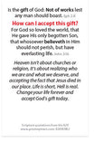 The Greatest Gift (KJV)