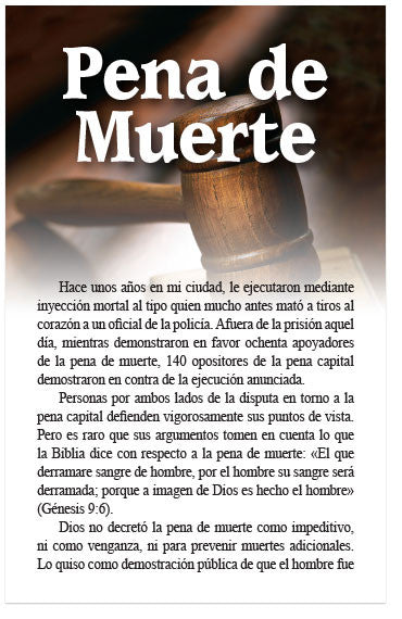 Death Sentence (Spanish) (Preview page 1)