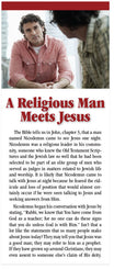 A Religious Man Meets Jesus (NASB)