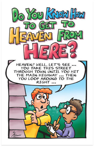 Do You Know How To Get To Heaven From Here? (KJV) (Preview page 1)