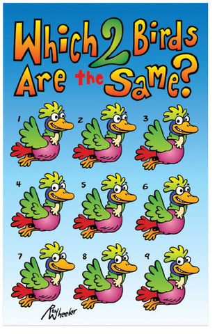 Which 2 Birds Are The Same? (KJV) (Preview page 1)