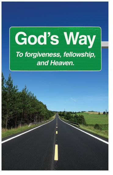 God's Way to Forgiveness, Fellowship, and Heaven (KJV) (Preview page 1)