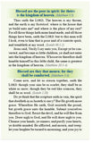 Spiritual Blessings (KJV)