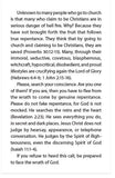 Flee From The Wrath To Come (KJV)
