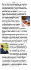 Honoring Parents (NIV)