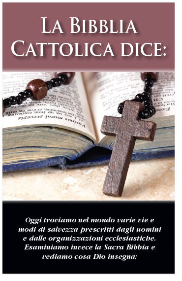 The Catholic Bible Says ... (Italian) (Preview page 1)