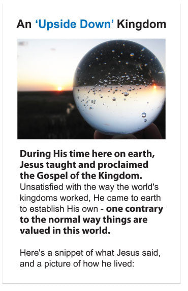 An ‘Upside Down’ Kingdom (The Message) (Preview page 1)