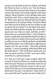 Transubstantiation (KJV)