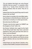 Are Some Romans Catholics Saved? (KJV)