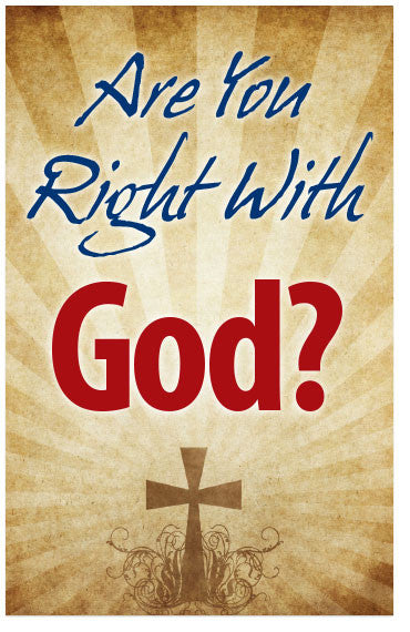 Are You Right With God? (KJV) (Preview page 1)