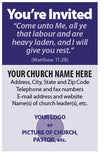 You're Invited (Mini Card, KJV) (Preview page 1)