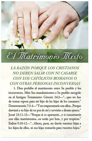 Mixed Marriage (Spanish) (Preview page 1)