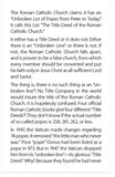 The Confusion Of The Popes (KJV)