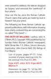 The Confusion Of The Popes (KJV)