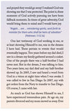 Rob's Testimony