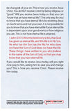 How To Know That You Have Eternal Life (NASB)