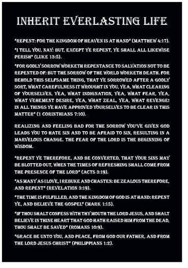 Inherit Everlasting Life (KJV) (Preview page 1)