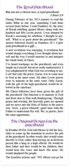 The Royal Priesthood The Order of Melchizedek