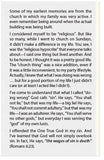 My Story: The Road from Religious Hypocrisy