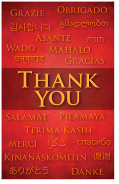 ''☛Thank you ☚″ Trendy retro smile sticker with text Thank you 4956021 Vector Art