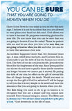 You Can Be Sure That You Are Going to Heaven When You Die (Preview page 1)