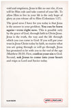 You Can Be Born Again Today