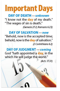 Important Days (Mini Tract, KJV)