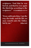 The Gospel (Mini Tract, English)