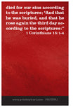 The Gospel (1 Cor 15:1-4)