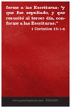 The Gospel (1 Cor 15:1-4, Spanish)