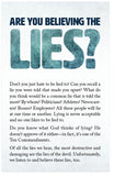 Are You Believing The Lies?