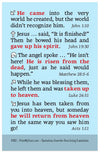 Jesus (Mini Card)
