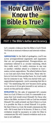 How Can We Know The Bible Is True? (Part 2 of 5)