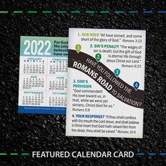 Romans Road 2022 Calendar Card