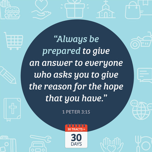 Bible Verse (30 Tract Challenge)