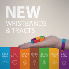 God's Love Puts The Color In Life Wristbands